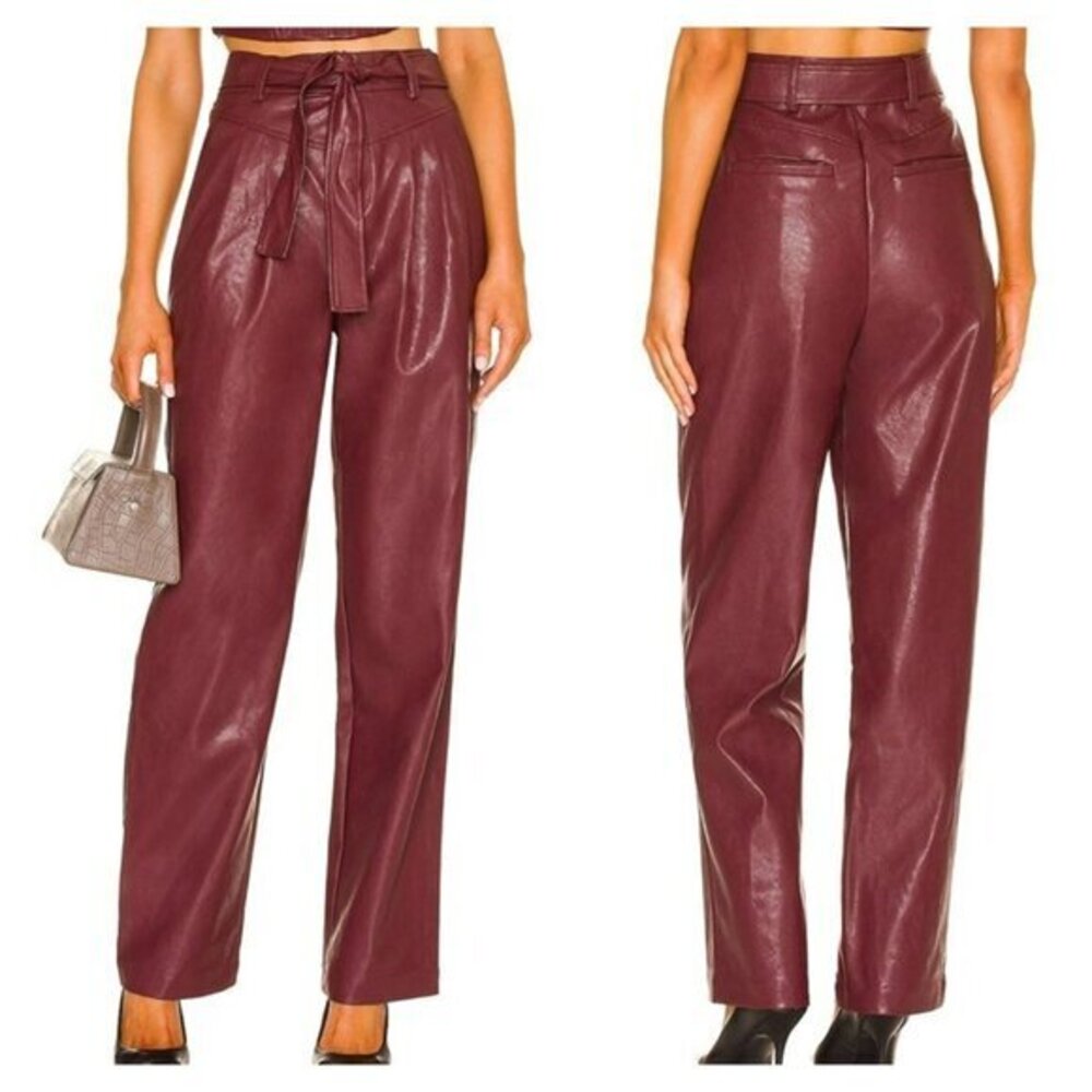 Lovers and Friends Bardot Trouser Burgundy